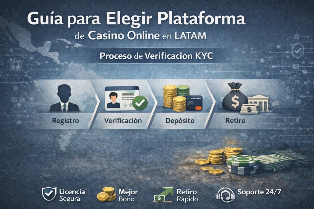 Proceso de verificación KYC en casino online